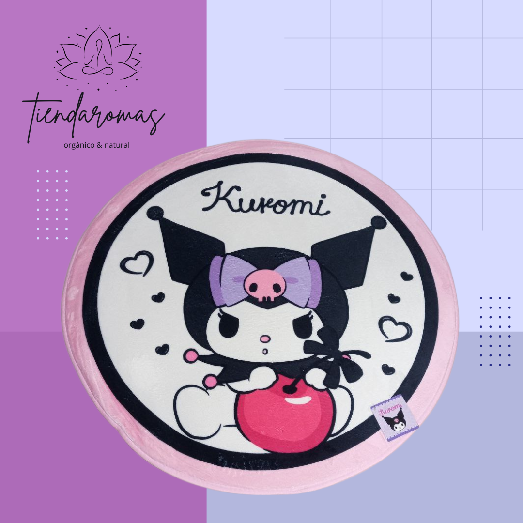 ALFOMBRA KUROMI 80CM manzana